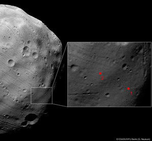 Phobos-Grunt landing site imaged on 7 March 2010
