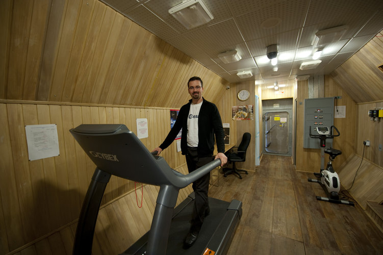 Training room of the Mars500