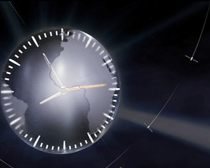 Galileo works like a single planetary clock