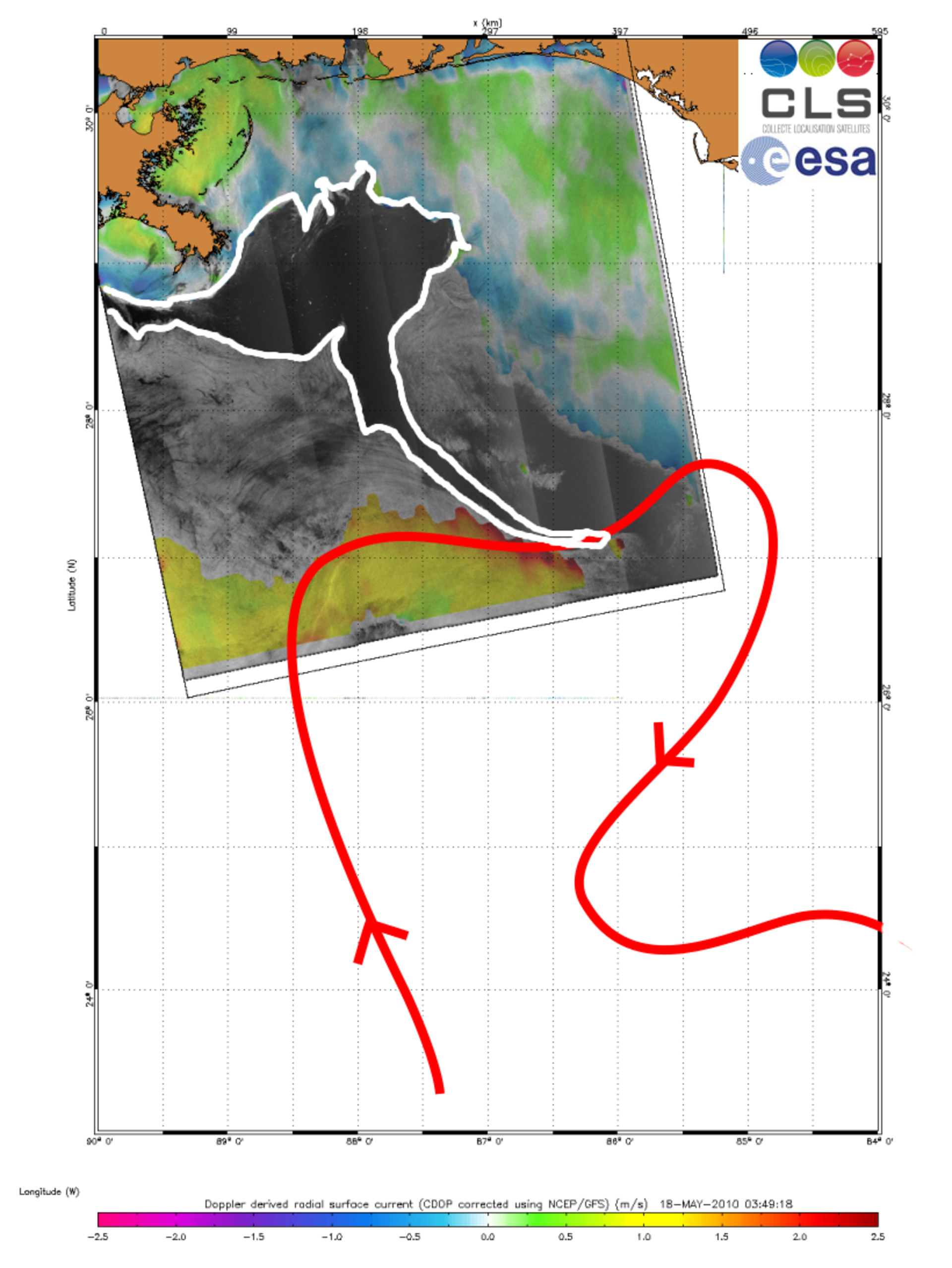 ASAR image 18 May