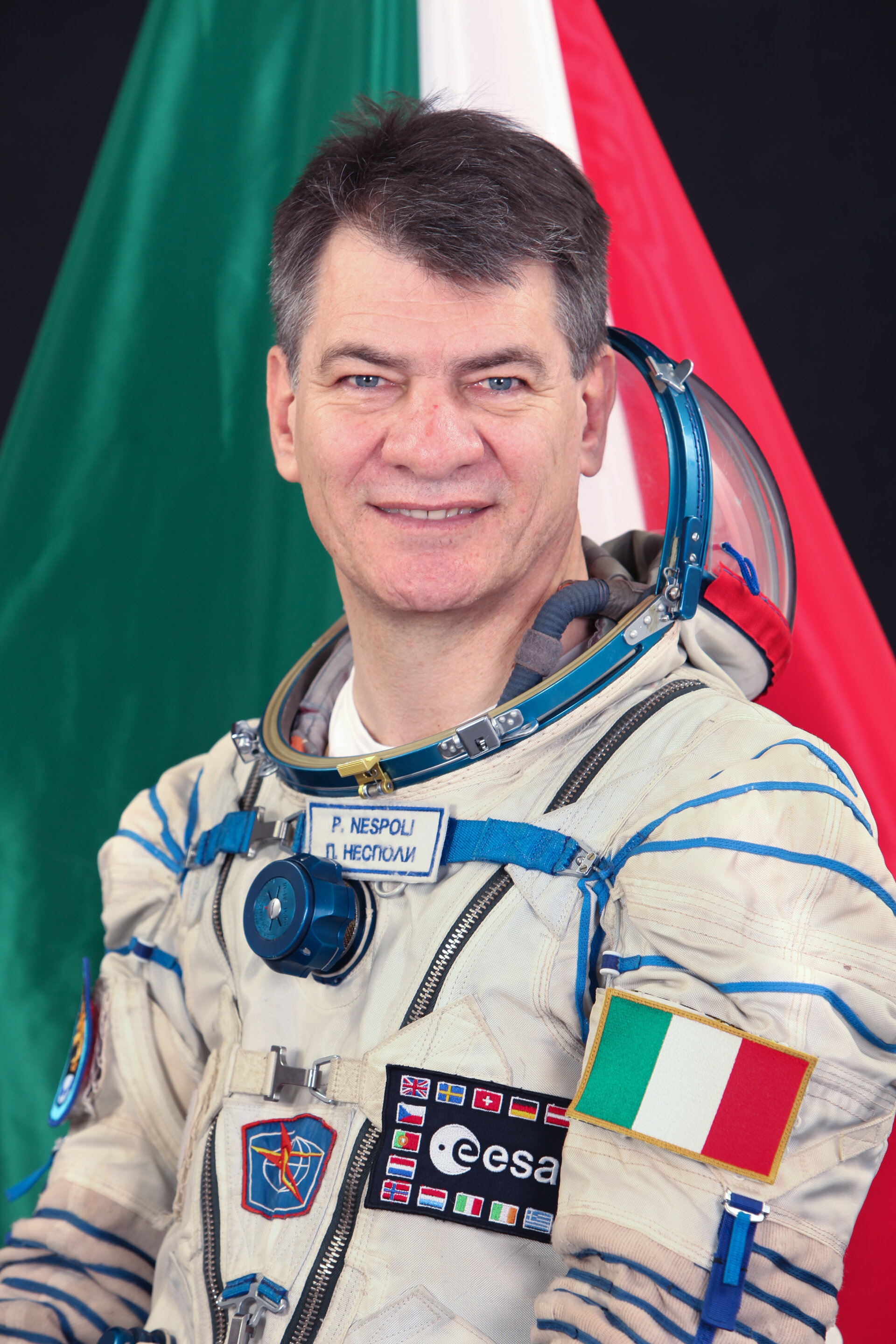 Paolo Nespoli, membro dell'equipaggio della Spedizione 26/27