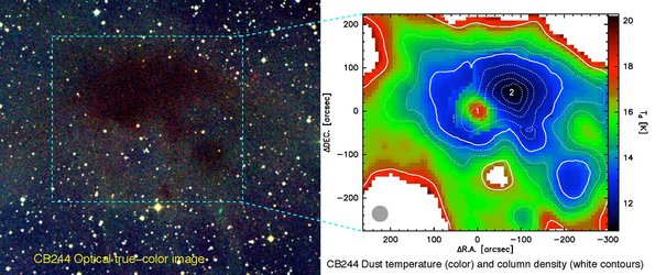 The CB244 dark globule