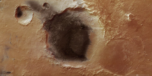 Volcanic ash deposits in Meridiani Planum