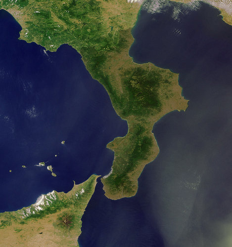 La Calabria: la punta dello 