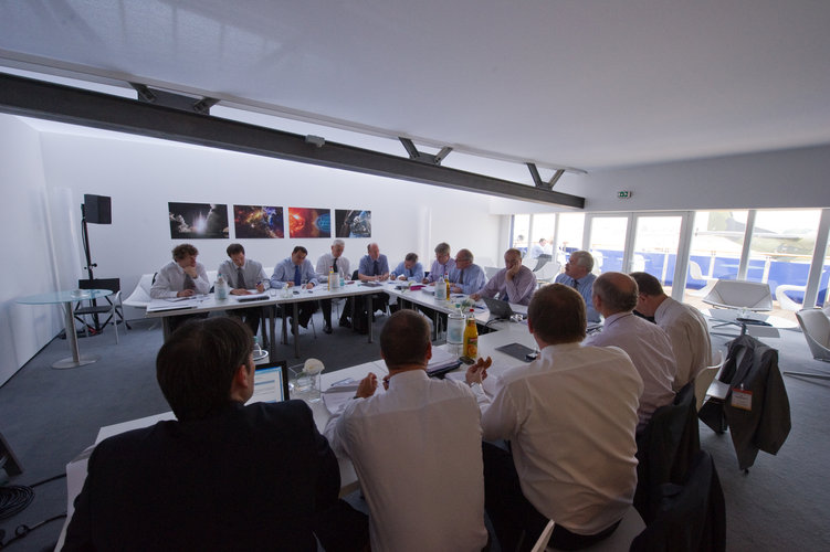 Meeting with heads of ESA Delegations