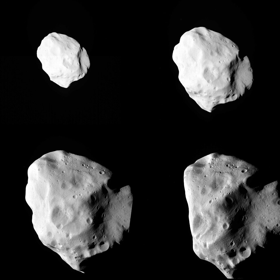 El asteroide Lutetia