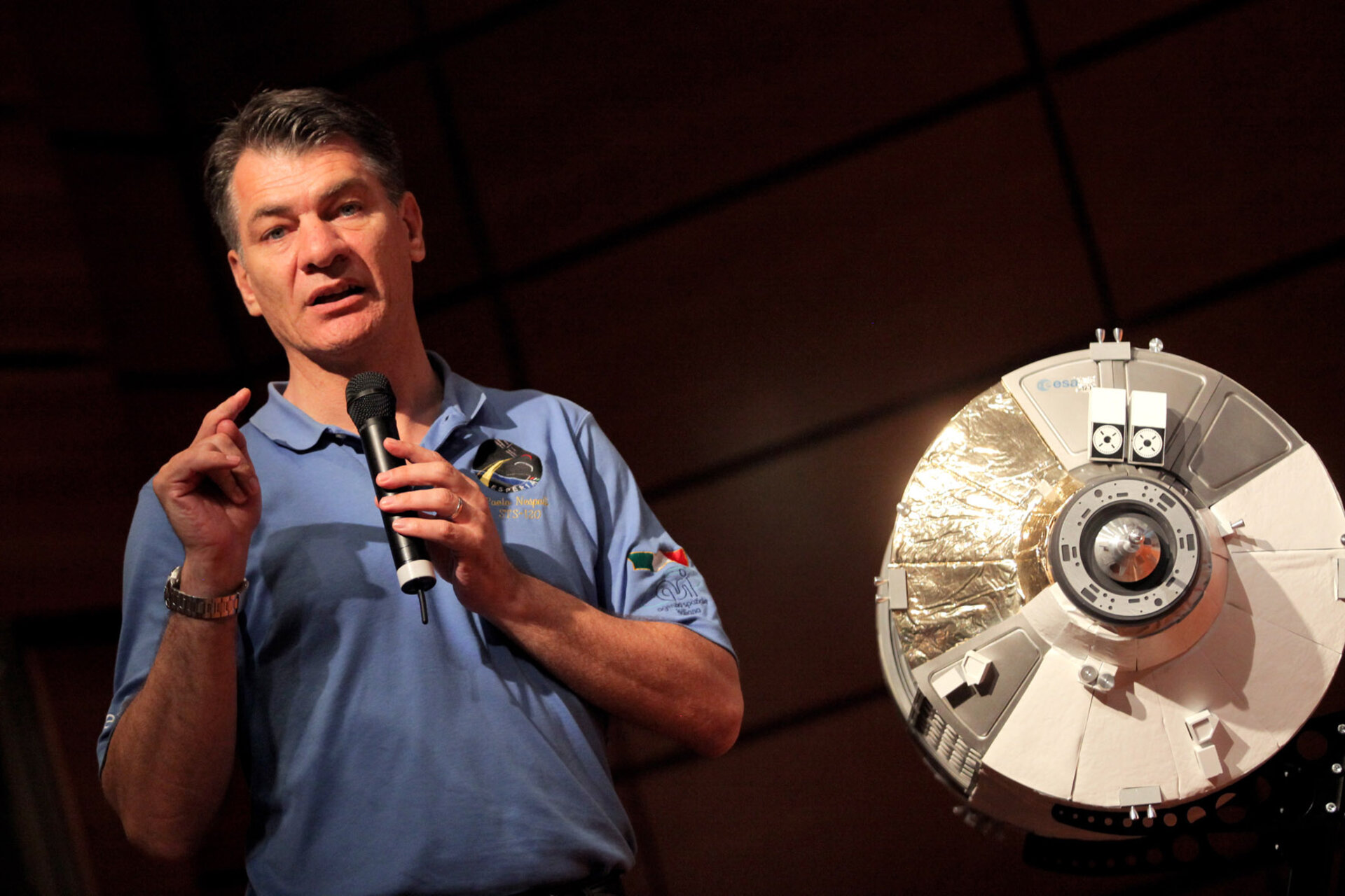 Paolo Nespoli, ESOF 2010