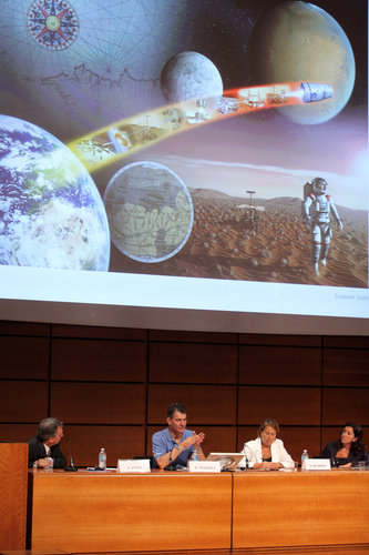 “Ten years of human presence on the International Space Station (ISS)” roundtable at ESOF 2010