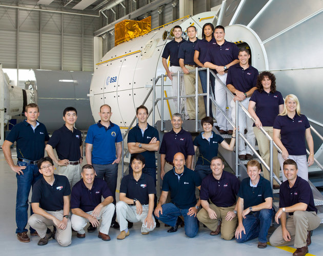 International astronaut candidates at the European Astronaut Centre