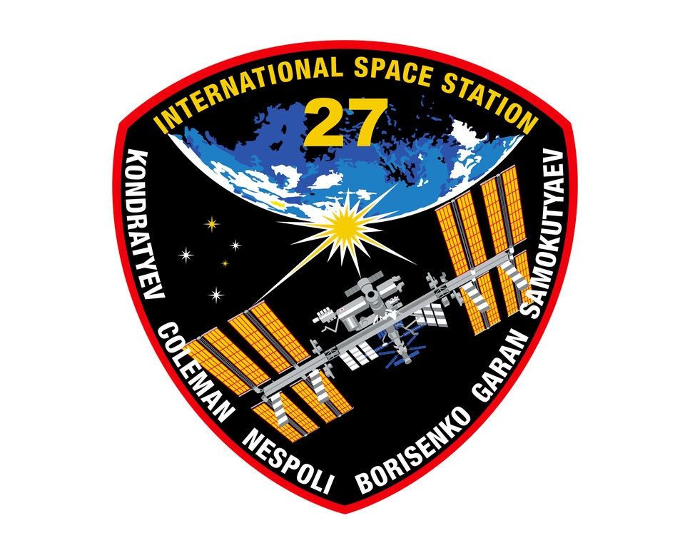 Il patch della Spedizione 27, 2011