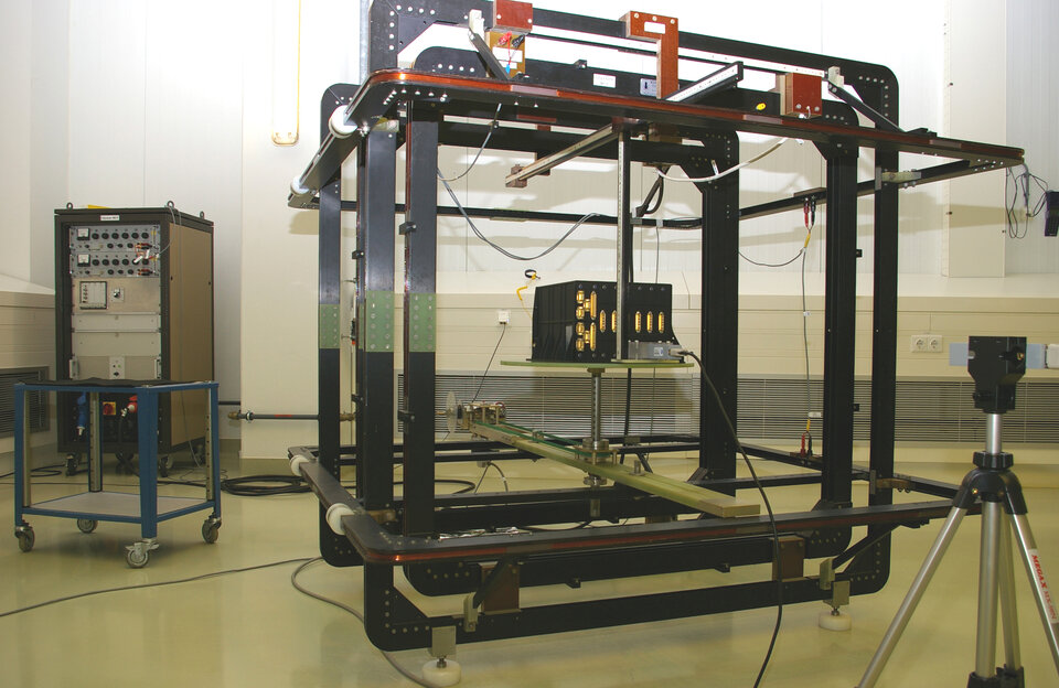 Magnetic Coil Facility at ESTEC