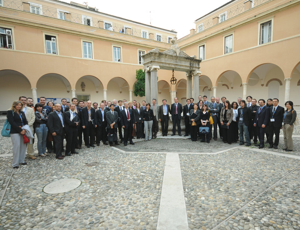 Participants of the SECESA 2008 workshop in La Sapienza University Rome