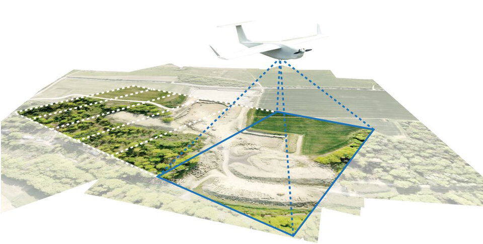 Surveying land areas