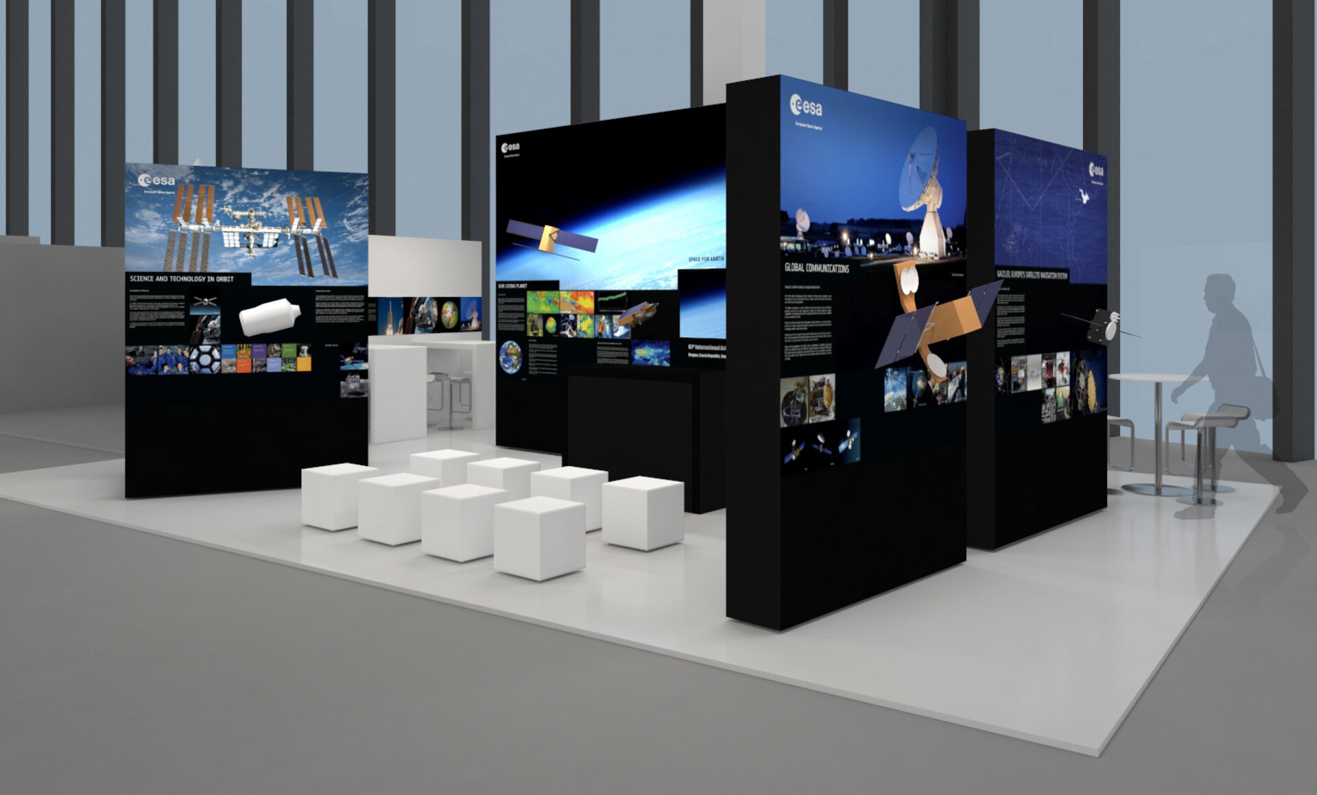 ESA stand, IAC 2010