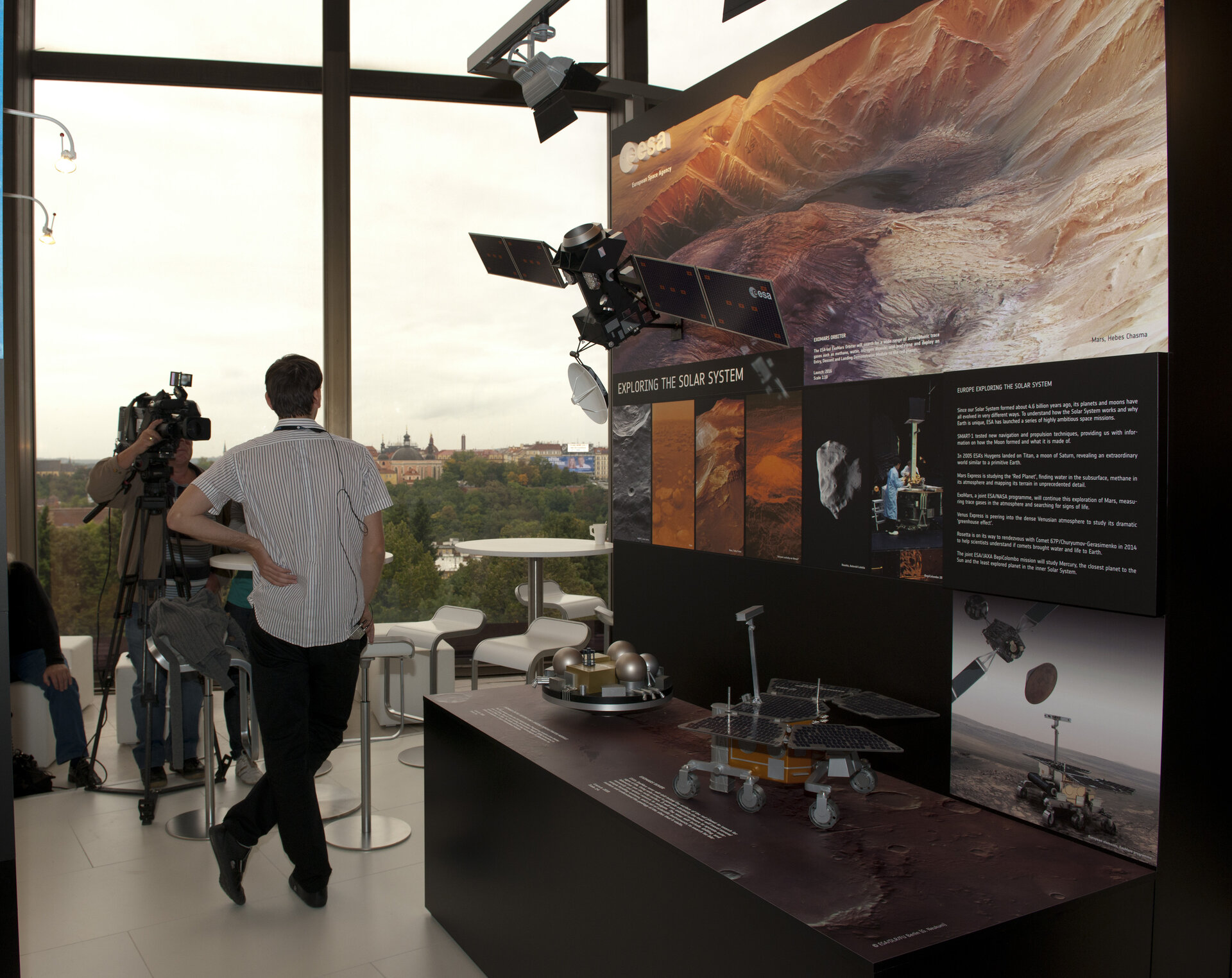 ExoMars area, ESA stand, IAC 2010