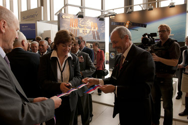 Opening Ceremony of the exhibition at IAC 2010