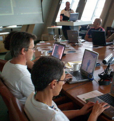 Participants of the 2009 workshop