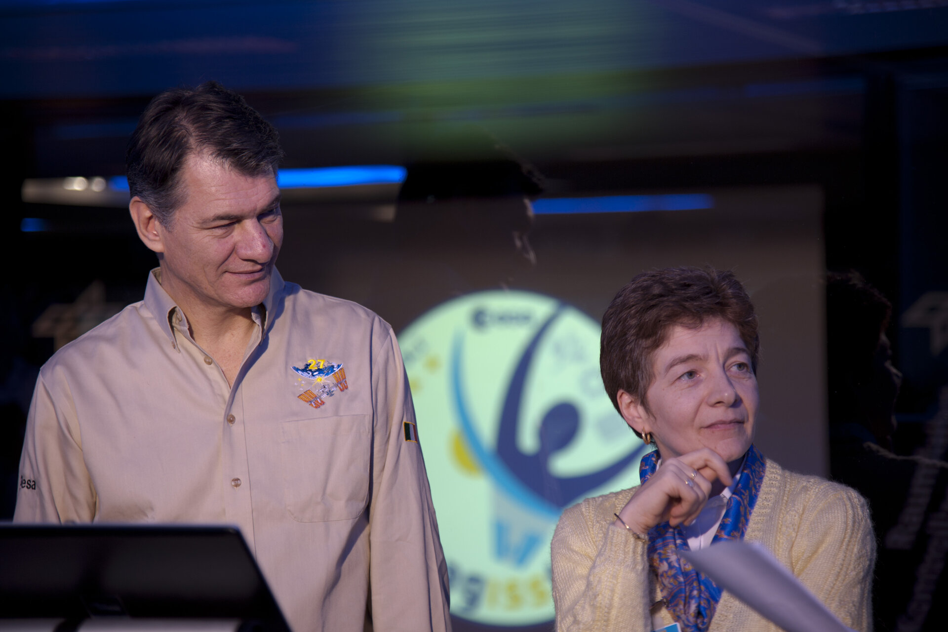 Antonella Pezzani and Paolo Nespoli