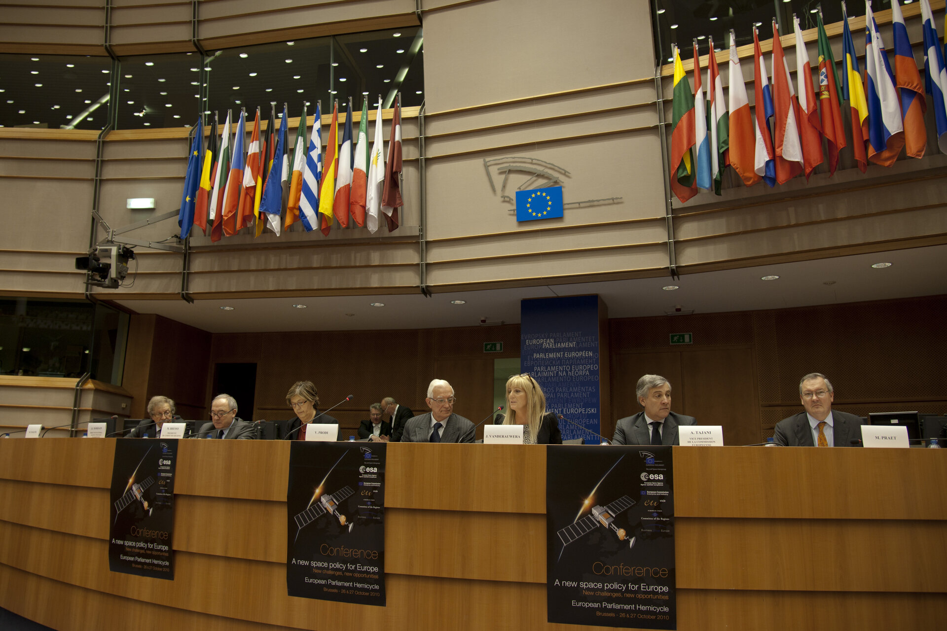 European Parliament conference on a 'new Space Policy for Europe'