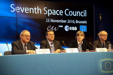 7th Space Council press conference