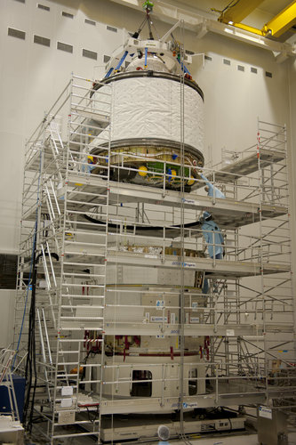 ATV-2 Johannes Kepler ready for mating