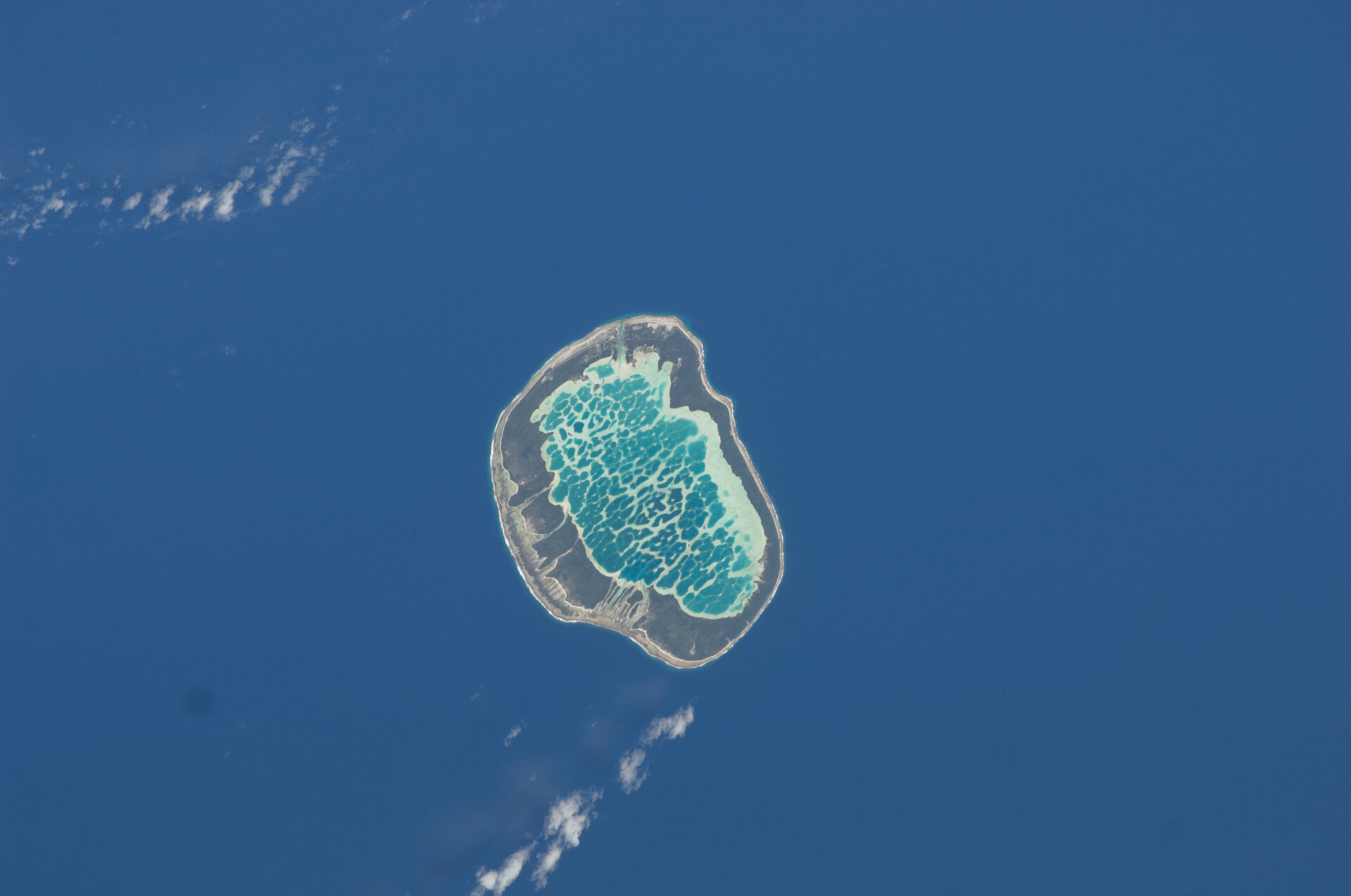 Mataiva Atoll in the South Pacific Ocean