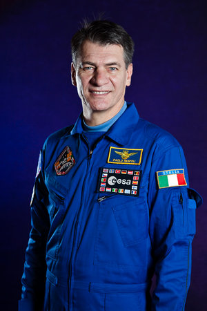 Paolo Nespoli in Milano, at the Museo della Tecnica, on 7 November 2010