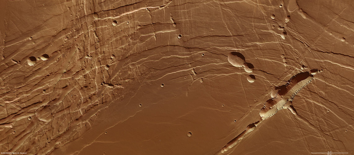 Phoenicis Lacus on Mars