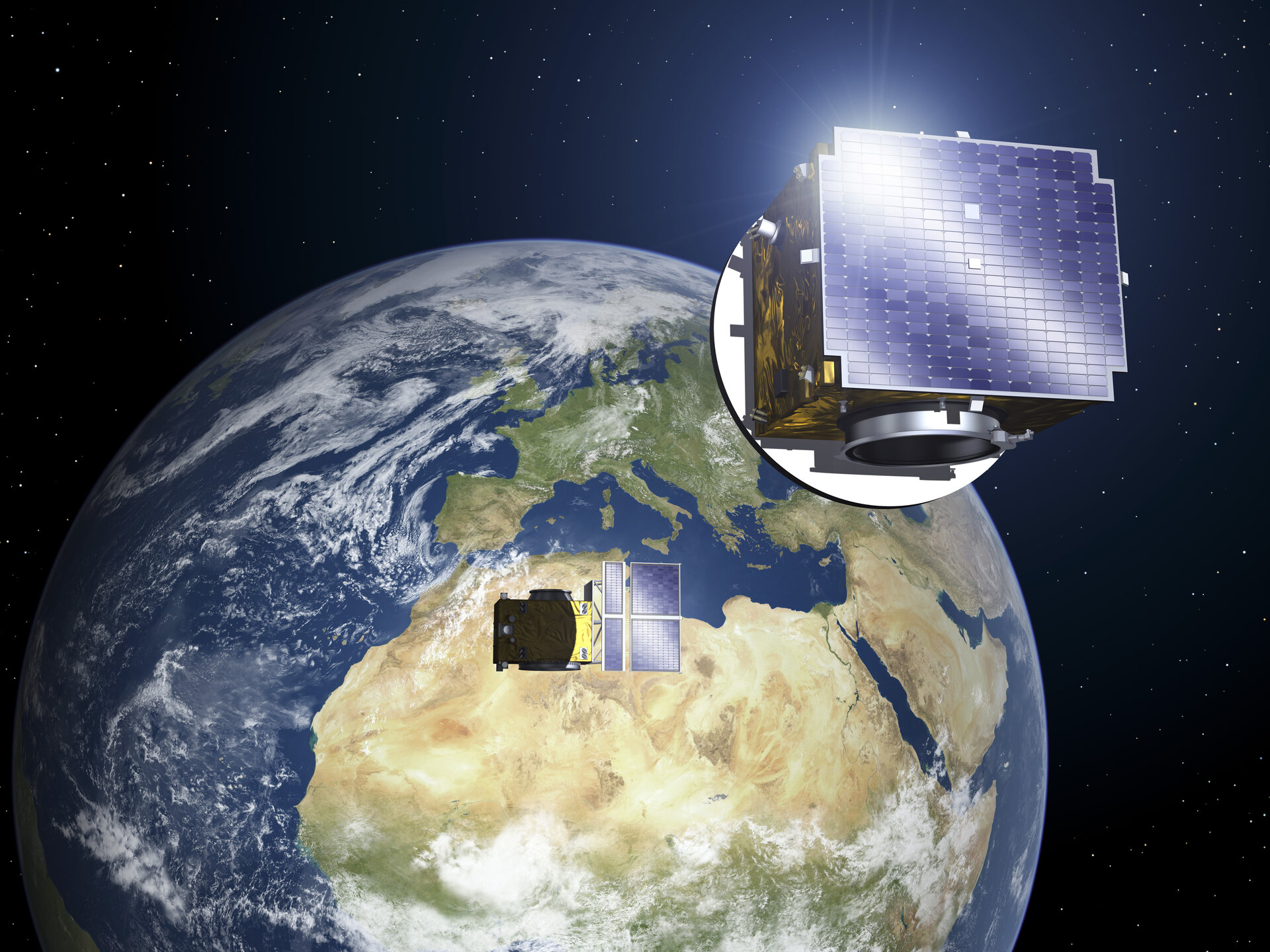 Proba-3's pair of satellites