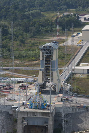 Soyuz launch platform