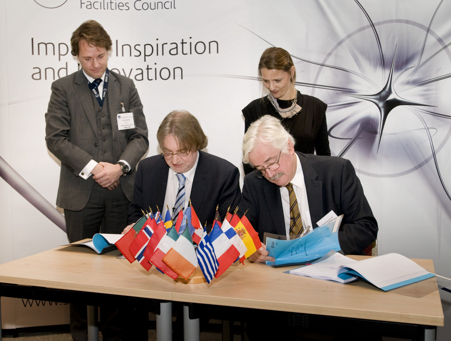 STFC & ESA MoU signing for ESA Business Incubation Centre Harwell