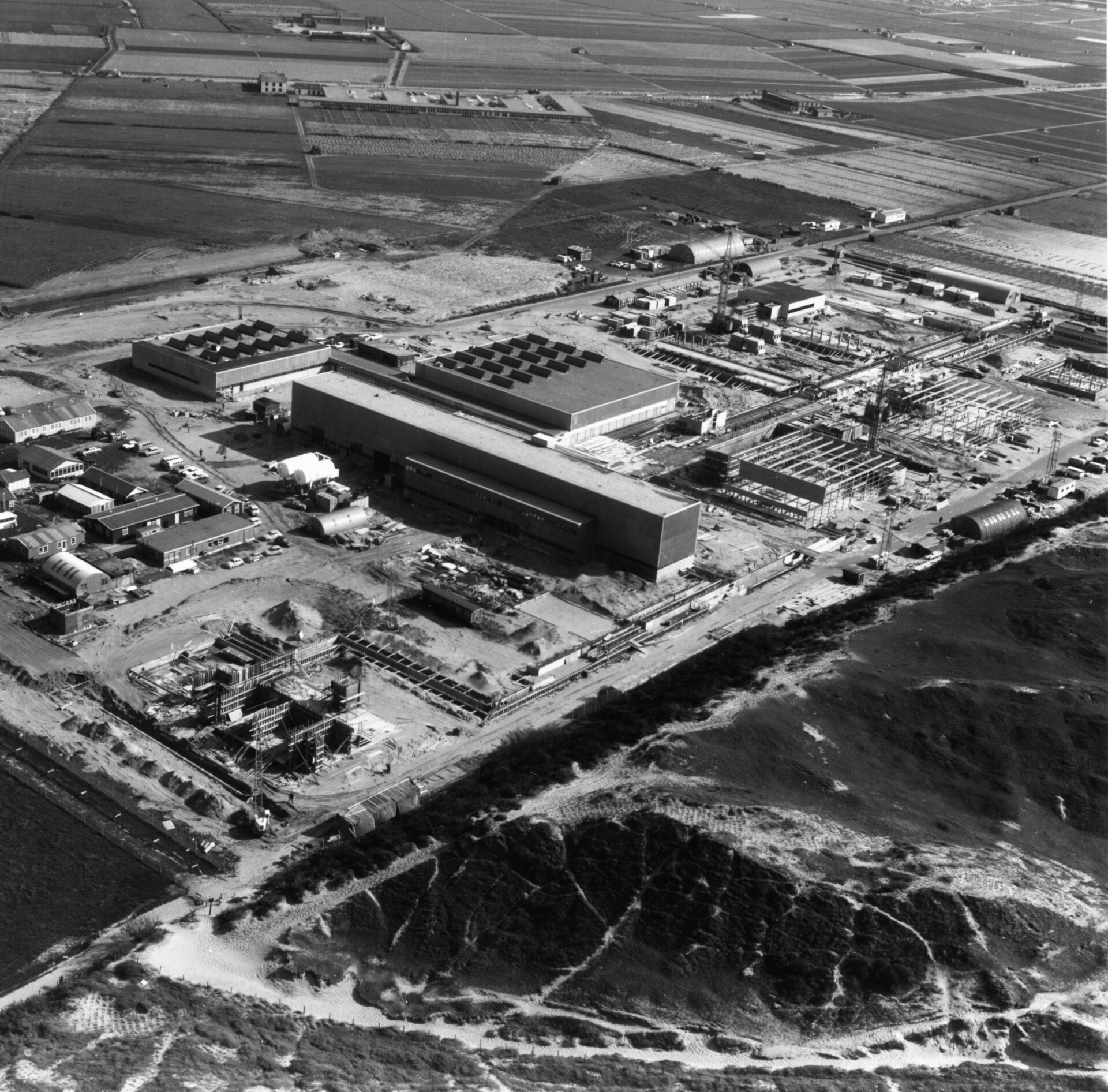 ESTEC under construction, 1966