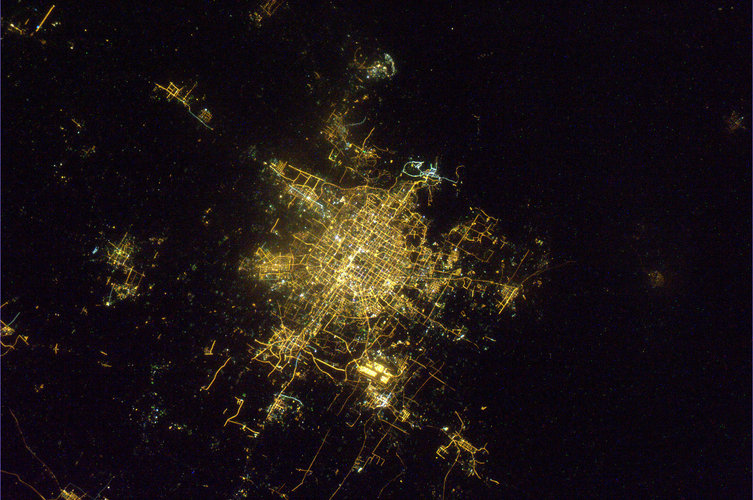 Beijing, China, photographed by Paolo Nespoli