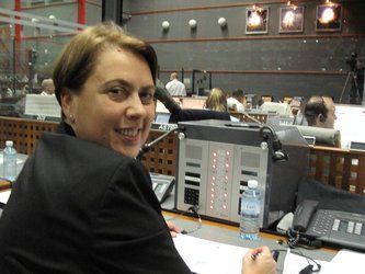 D/HSF at the Control Centre of Jupiter Building in Kourou, French Guiana.