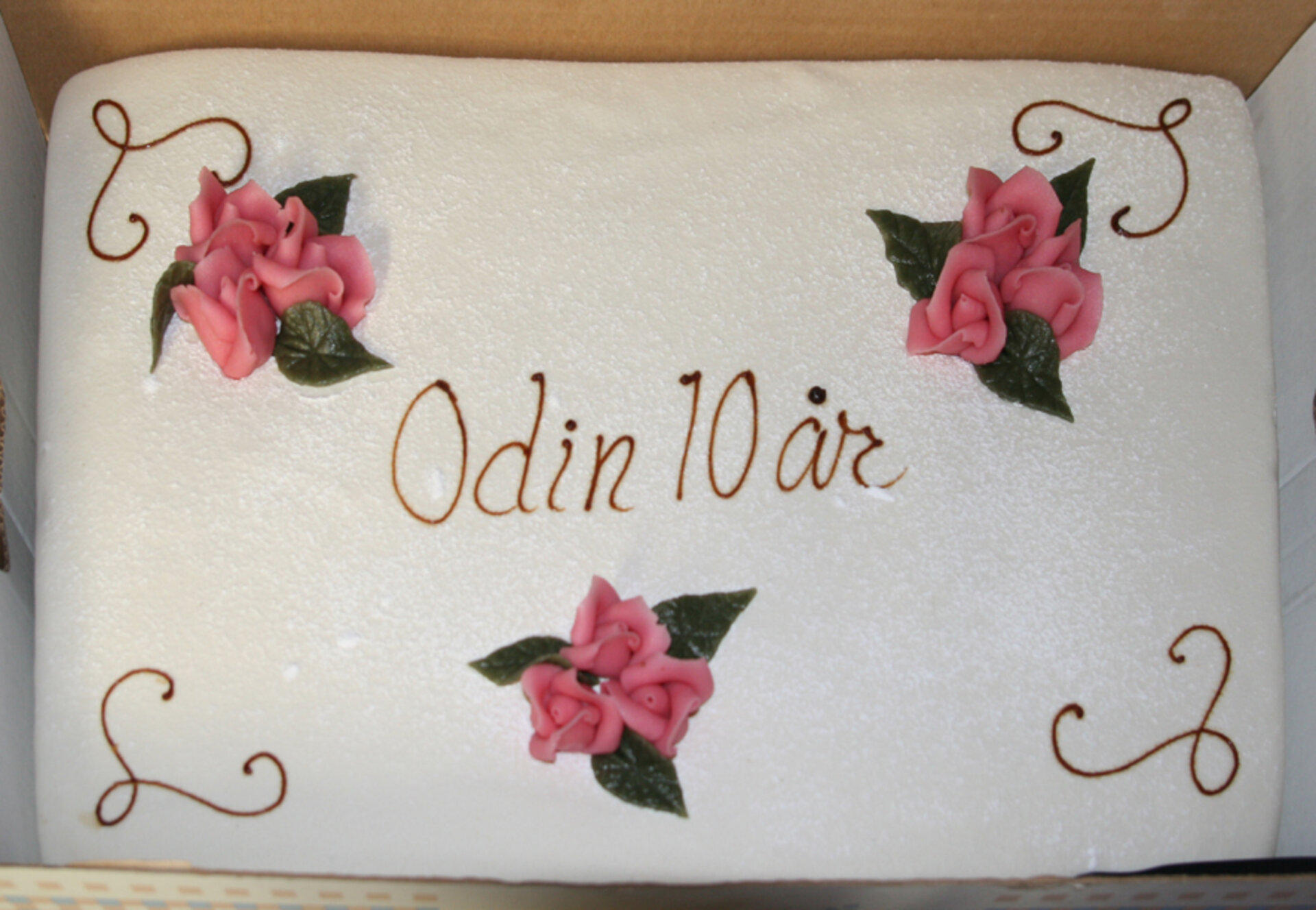 Odins födelsedsagstårta var populär.