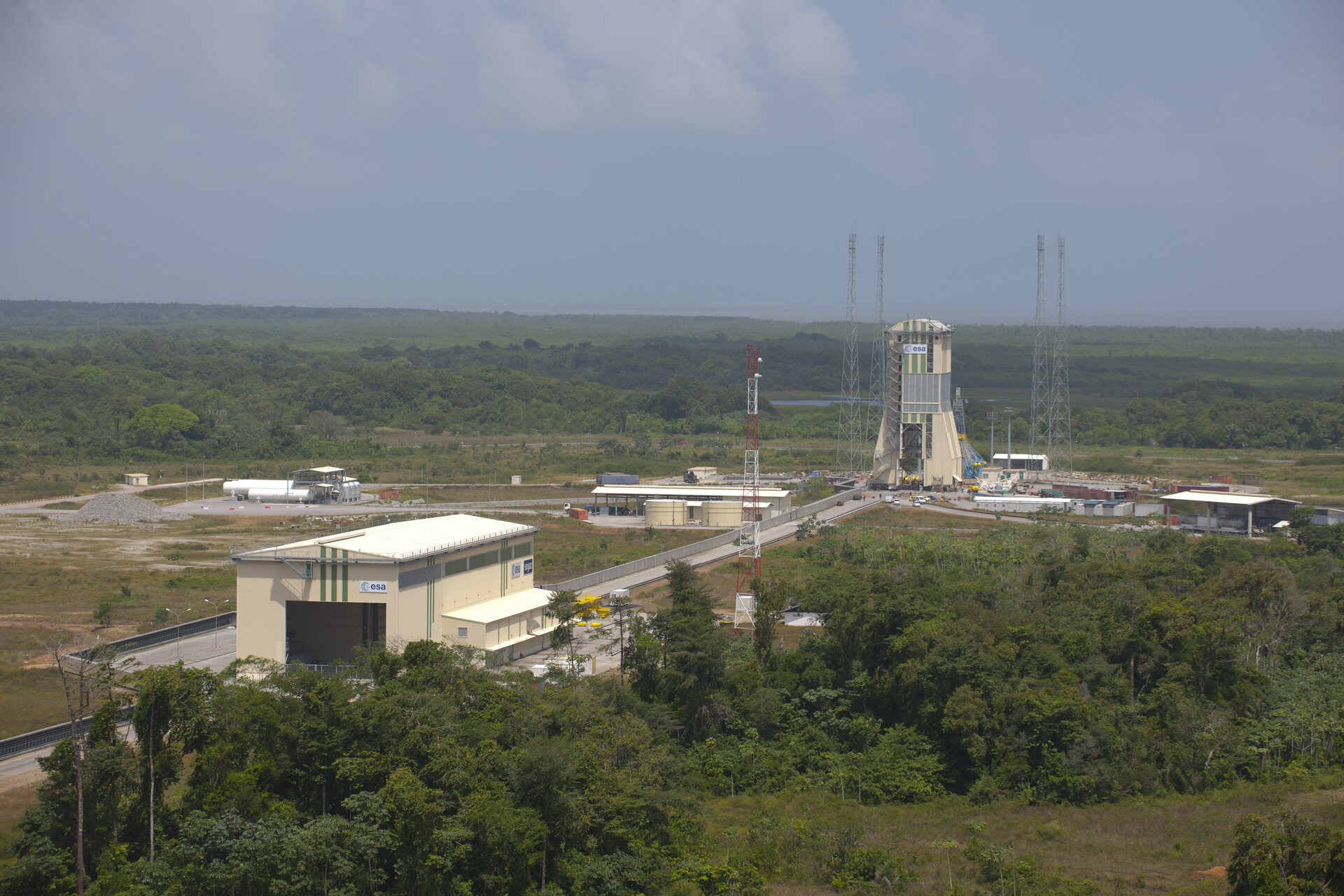 Soyuz launch site