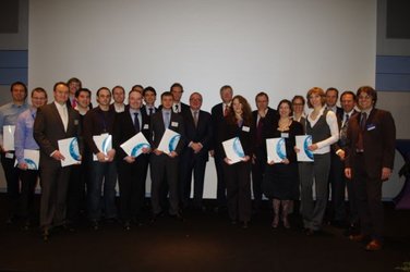 Teilnhemer des German Trainee Programms 2011 am ESOC