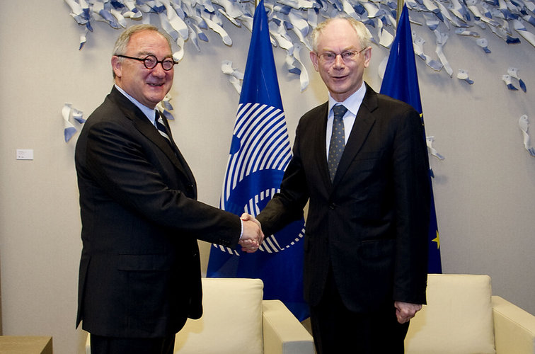 President of the Council of the European Union meets ESA Director