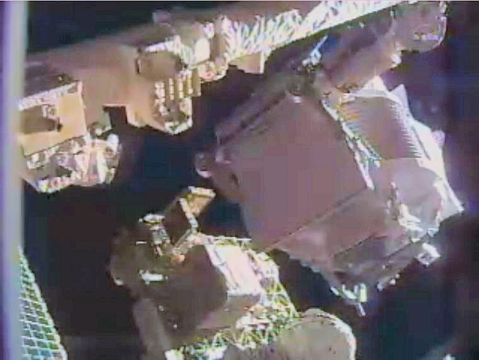 Instalación del AMS-02 en la ISS