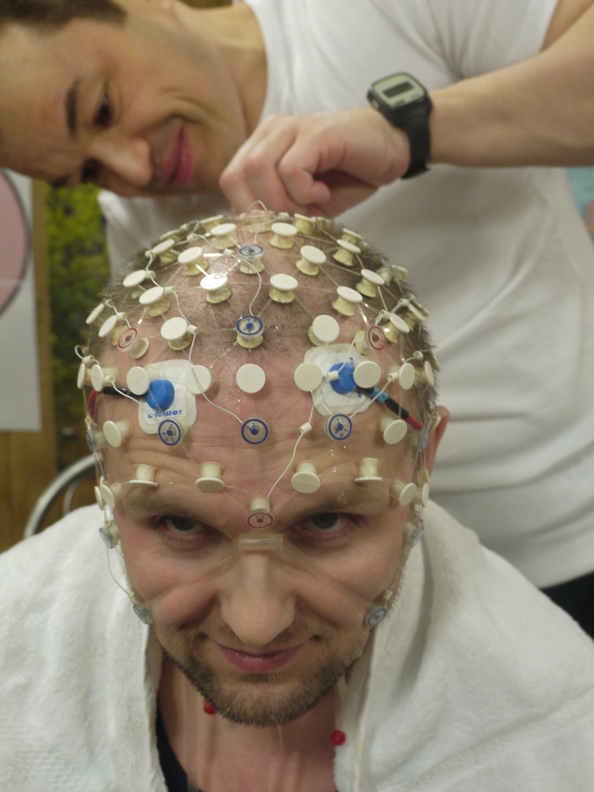 Hirn-EEGs sind für die Psychologen wichtig