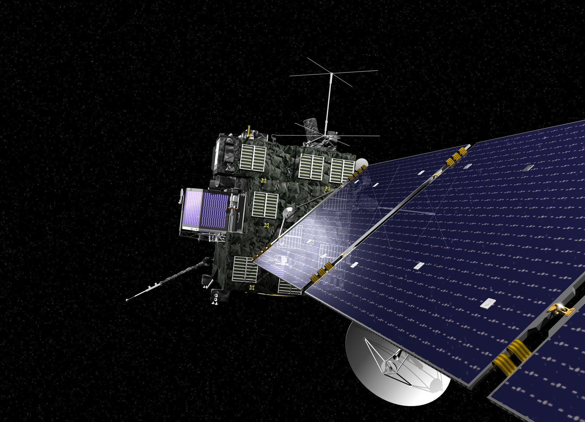ESA's Rosetta mission relies on advanced LILT solar panels