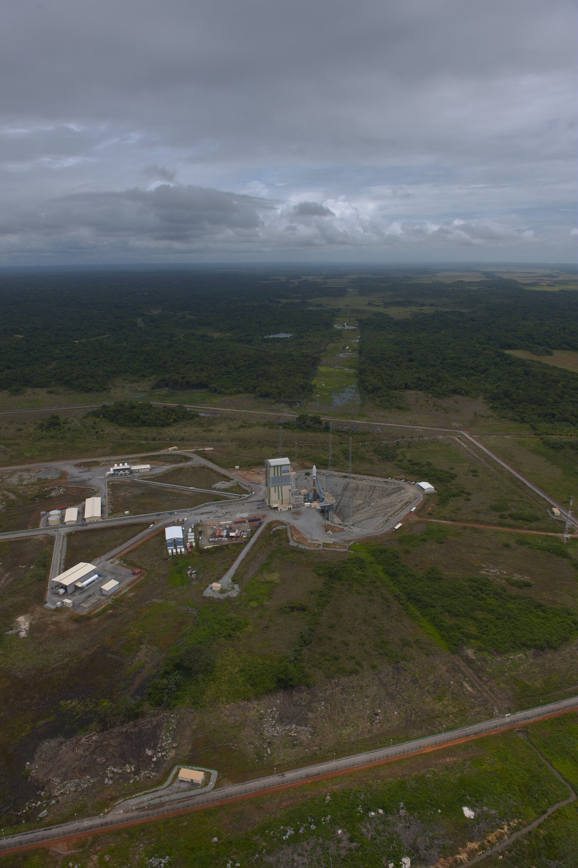 Final testing of the Soyuz launch site