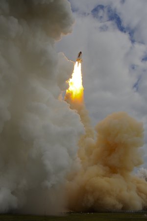 Launch of Space Shuttle Endeavour STS-134 mission