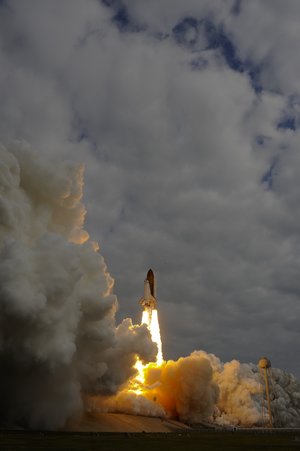 Launch of Space Shuttle Endeavour STS-134 mission