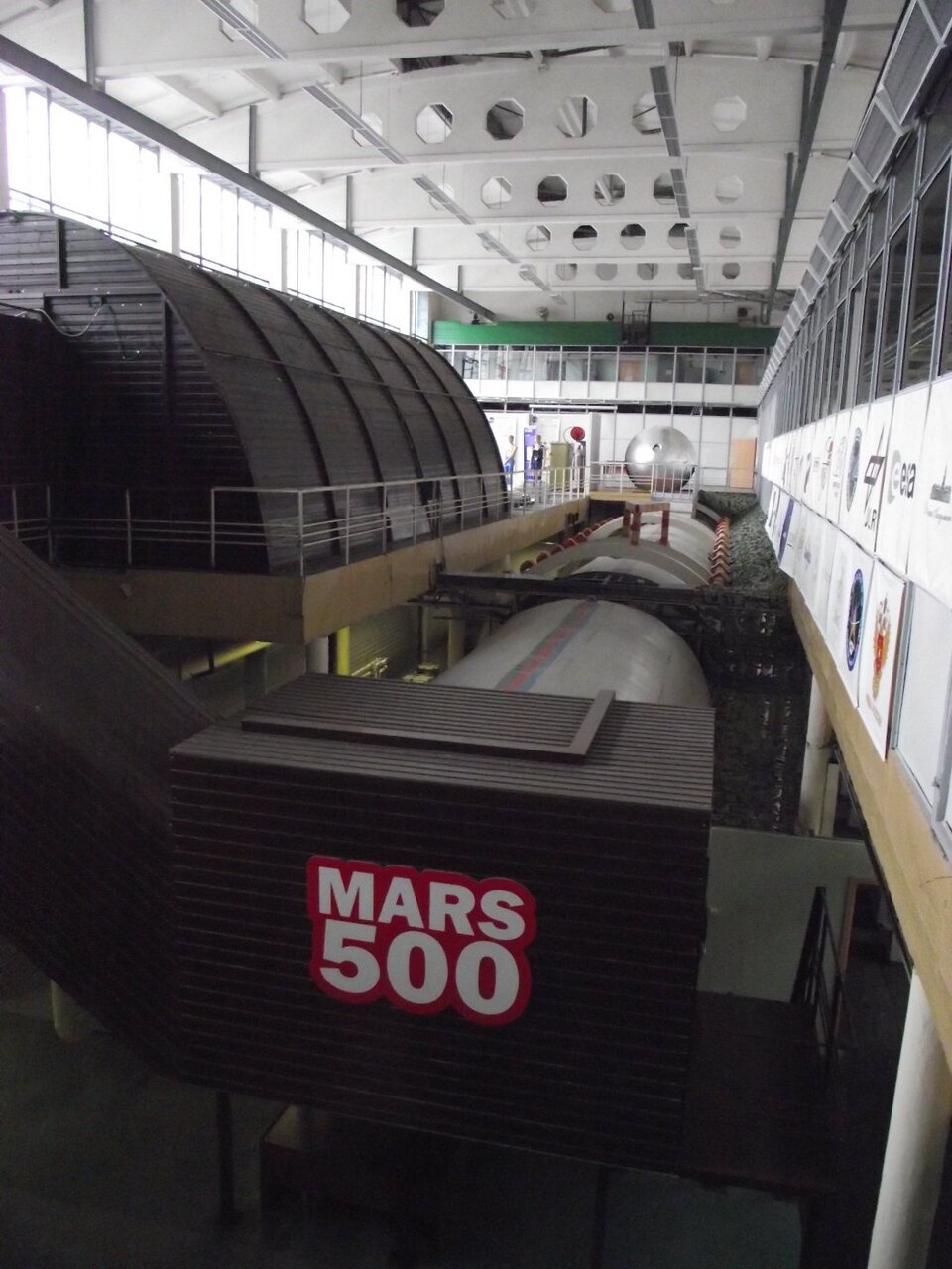Voor Mars500 werd een heel Marsruimteschip gesimuleerd