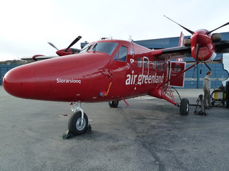 Twin Otter carrying ASIRAS