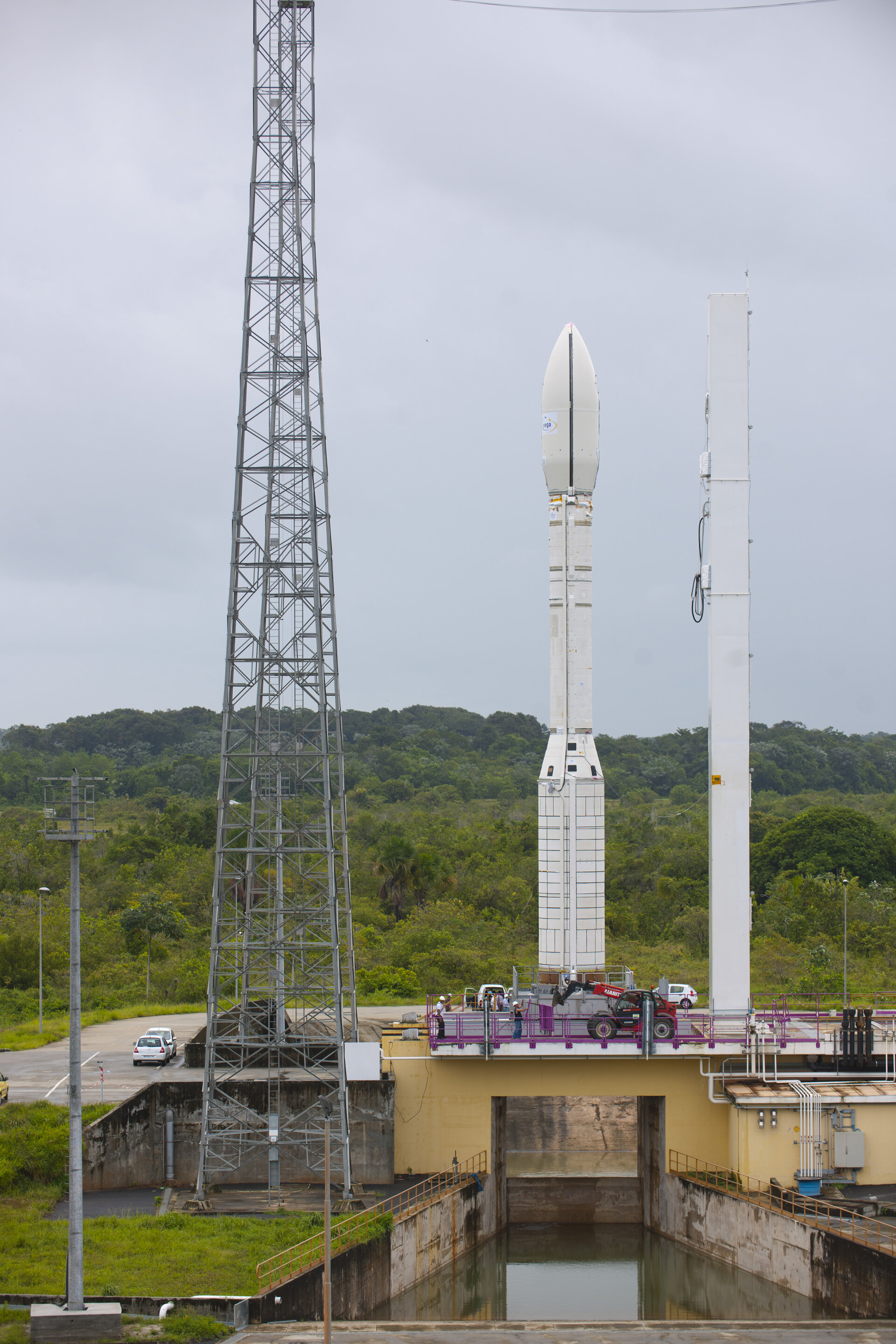 Vega in launch zone