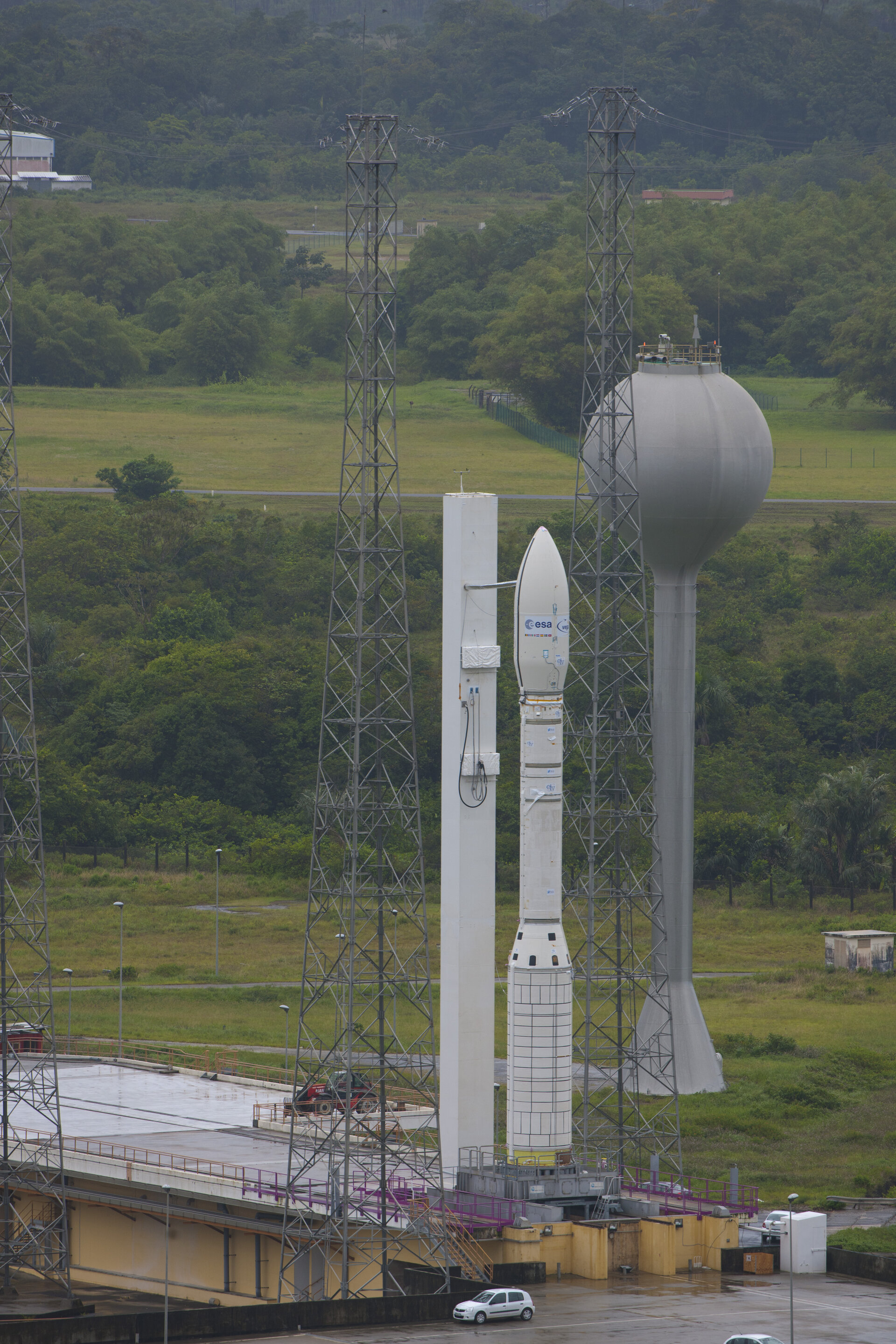 Vega in launch zone