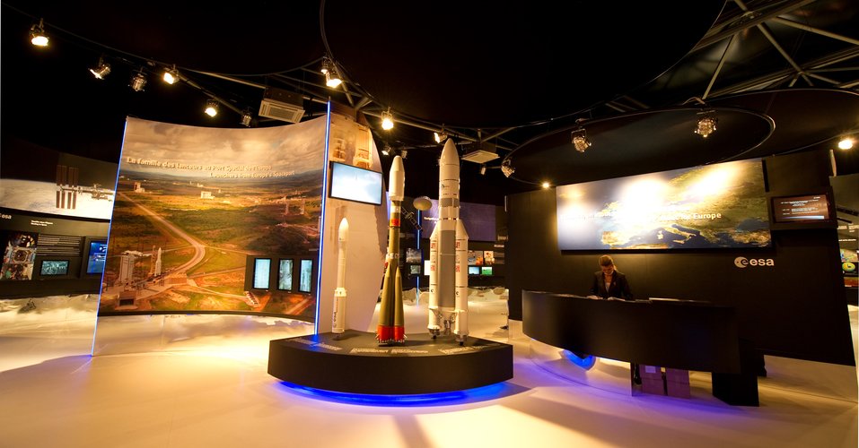 ESA pavilion at Paris Air & Space Show
