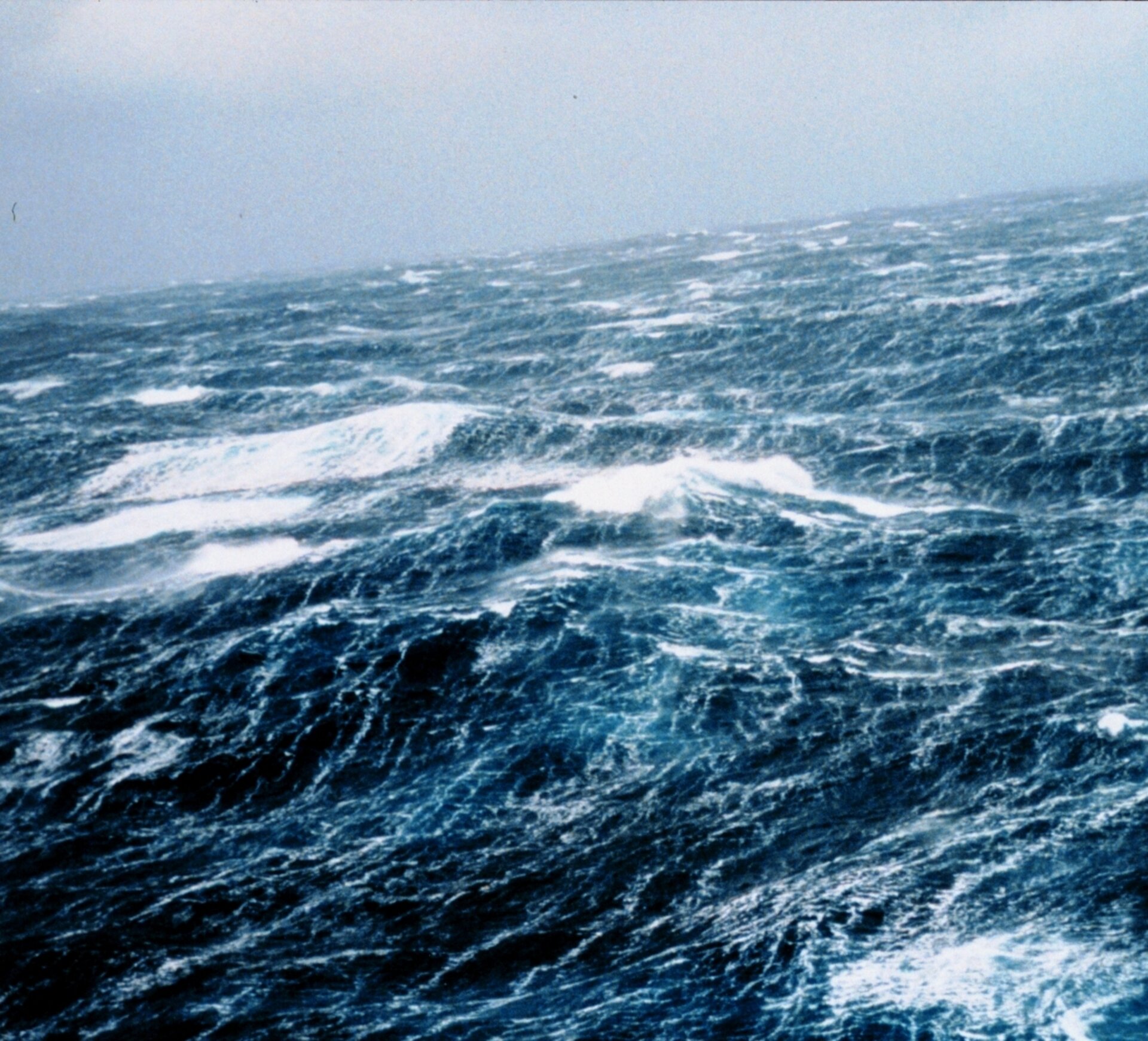 Rough sea